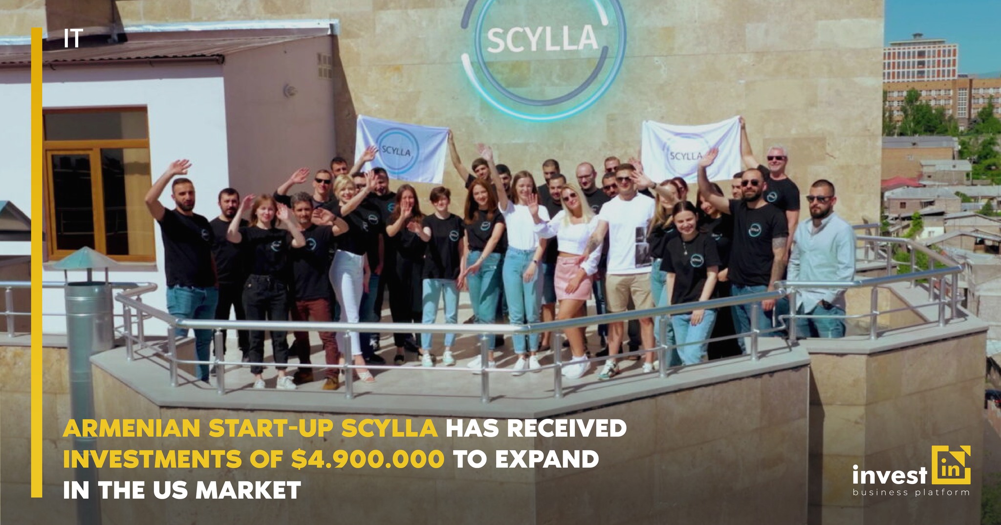 Armenian startup Scylla receives 4,900,000 in investment for US market