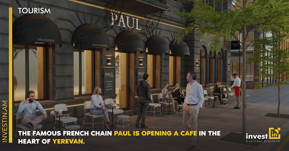 The famous French chain PAUL is opening a cafe in the heart of Yerevan